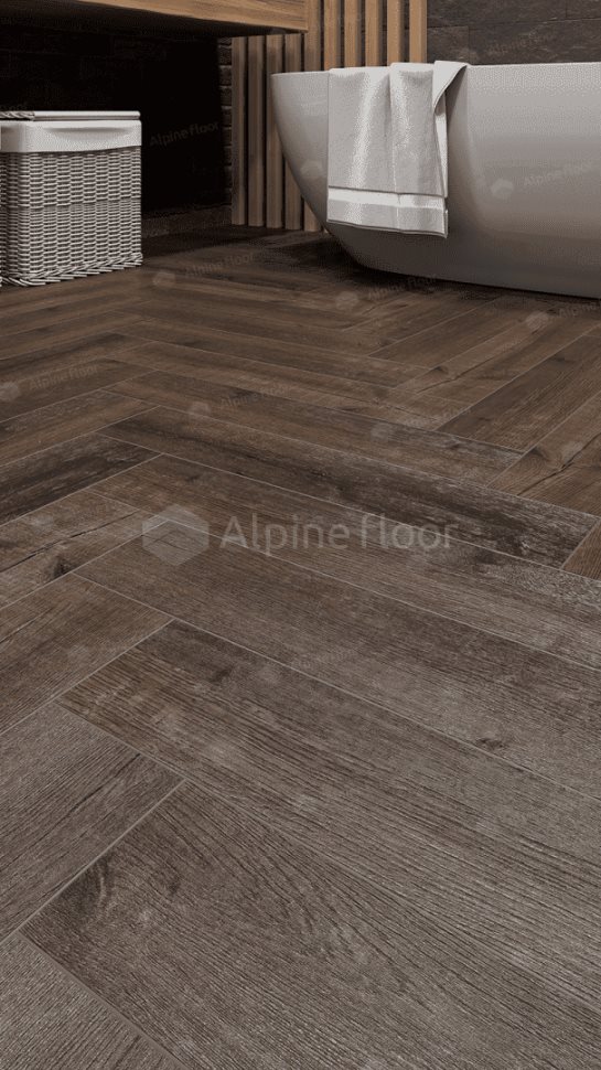 Виниловый ламинат "Alpine Floor" Parquet Light Дуб Альферац (600*125*4 мм) — купить в Березниках