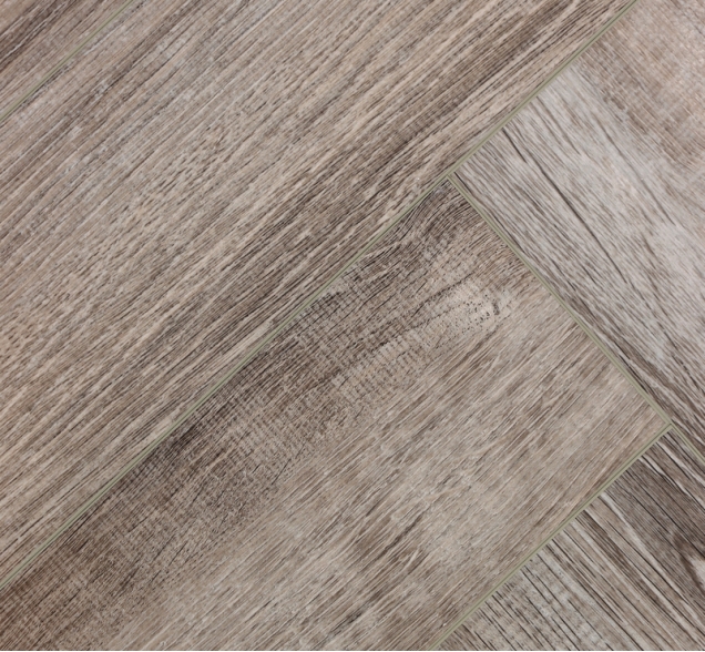 Виниловый ламинат SPC "Cronafloor" Herringbone Дуб Тулон (640*128*4,5 мм) — купить в Березниках