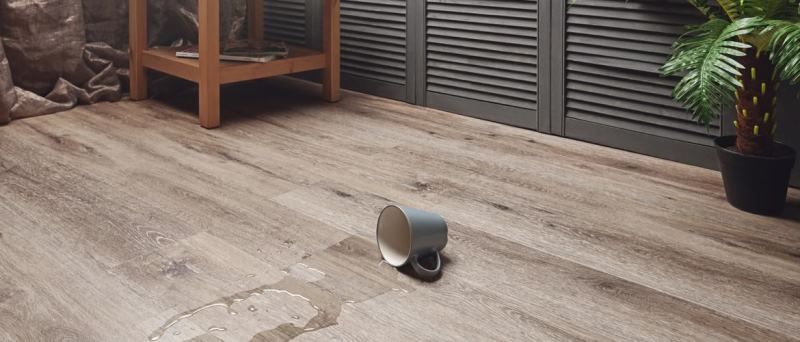 Кварцвиниловая плитка "Aquafloor" AF6041 Glue (1219,2*177,8*2 мм) — купить в Березниках