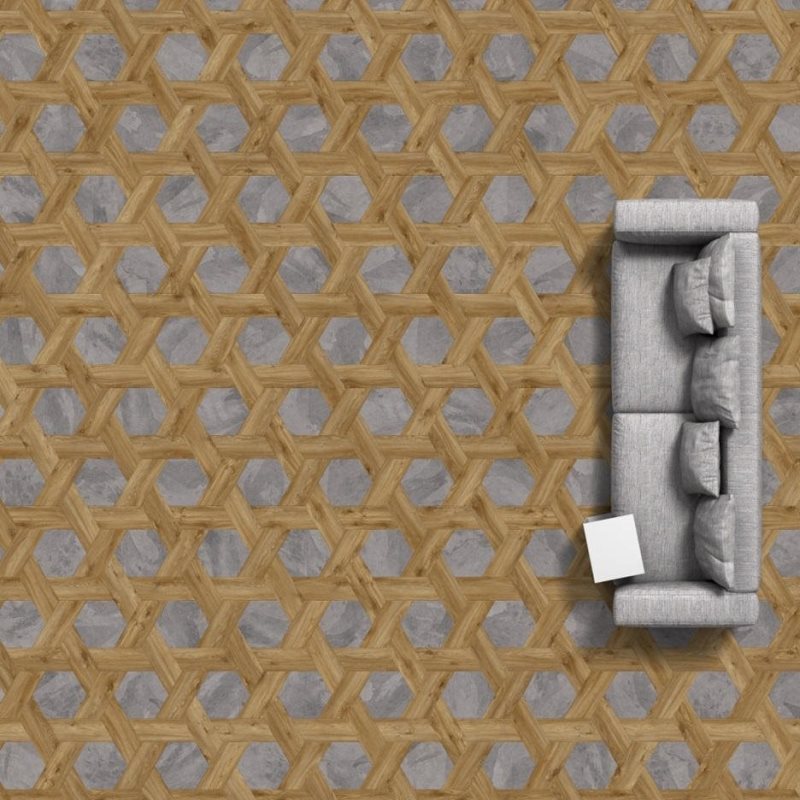 Виниловая плитка Wicker 268 (453*196*2,5 мм) — купить в Березниках