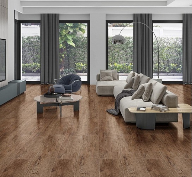 SPC ламинат "CronaFloor" Nano 4V Дуб Античный (1200*180*3,5 мм) — купить в Березниках