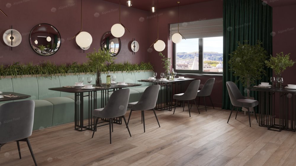 SPC Ламинат "Alpine Floor" Дуб персиковый (1220*183*8 мм) — купить в Березниках