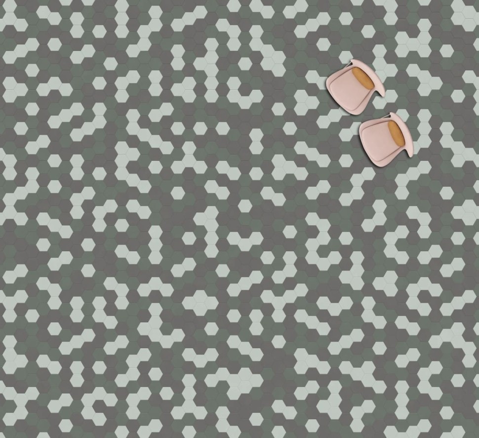 Виниловая плитка "Moduleo" Moods Hexagon 344 (226,32*196*2,5 мм) — купить в Березниках