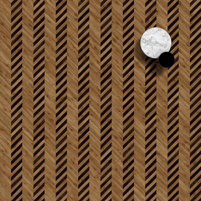 Виниловая плитка Chevron 419 (522,67*92,4*2,5 мм) — купить в Березниках