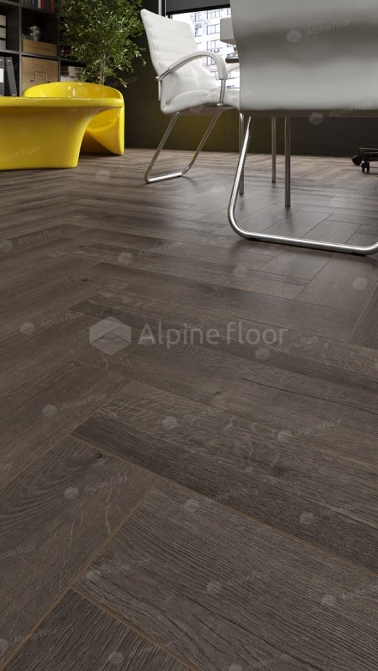 Виниловая плитка "Alpine Floor" Parquet LVT Дуб Антарес (590*118*2,5 мм) — купить в Березниках
