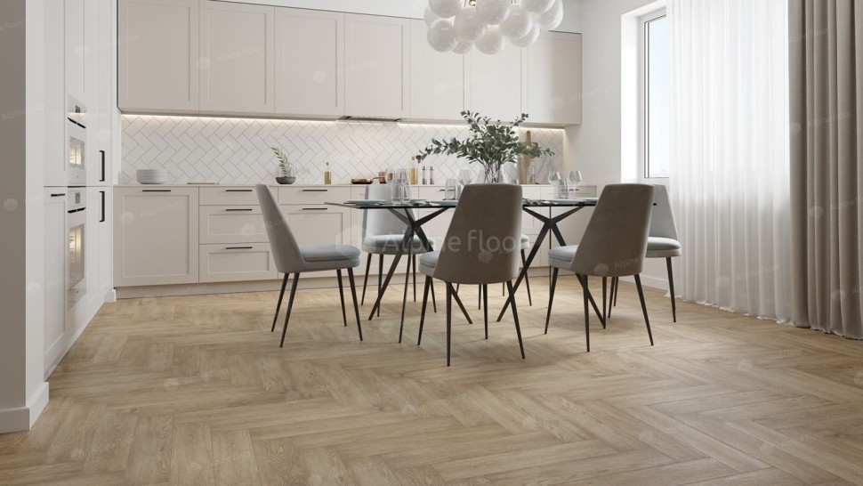 Виниловая плитка "Alpine Floor" Parquet LVT Дуб Ваниль Селект (590*118*2,5 мм) — купить в Березниках