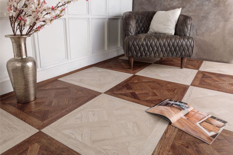 Замковая ПВХ плитка "Aquafloor" AF7001VS (600*600*7 мм) — купить в Березниках