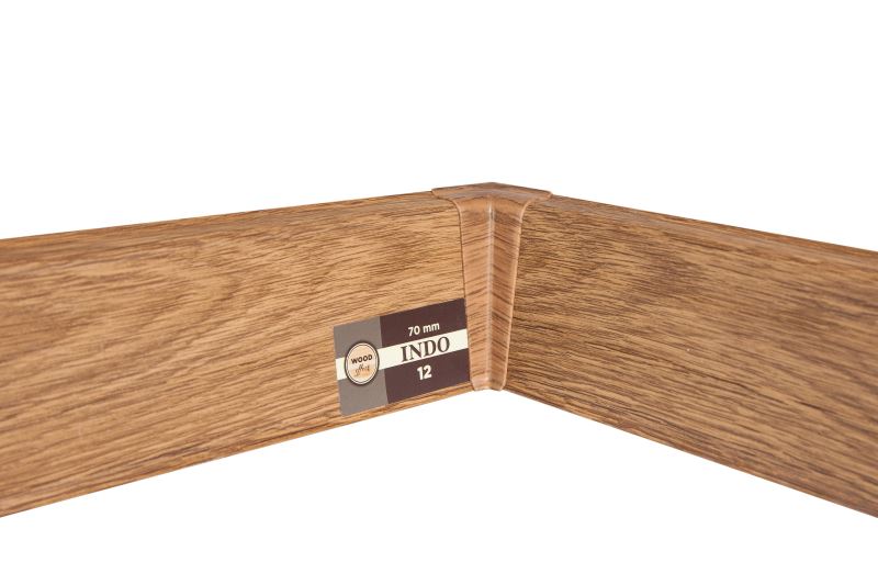 Плинтус "Arbiton" Indo Дуб Темный (2500*26*70 мм) — купить в Березниках