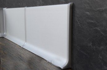 Угол наружный к алюминиевому плинтусу 60мм анодированное серебро — купить в Березниках