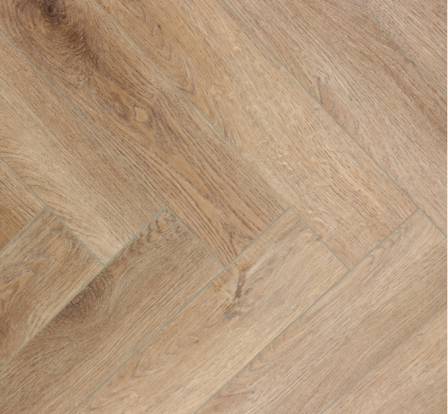 Виниловый ламинат SPC "Cronafloor" Herringbone Дуб Монпелье (640*128*4,5 мм) — купить в Березниках