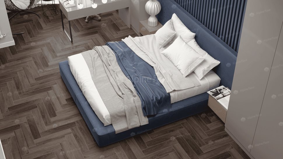 Виниловый ламинат "Alpine Floor" Parquet Light Дуб Фафнир (600*125*4 мм) — купить в Березниках