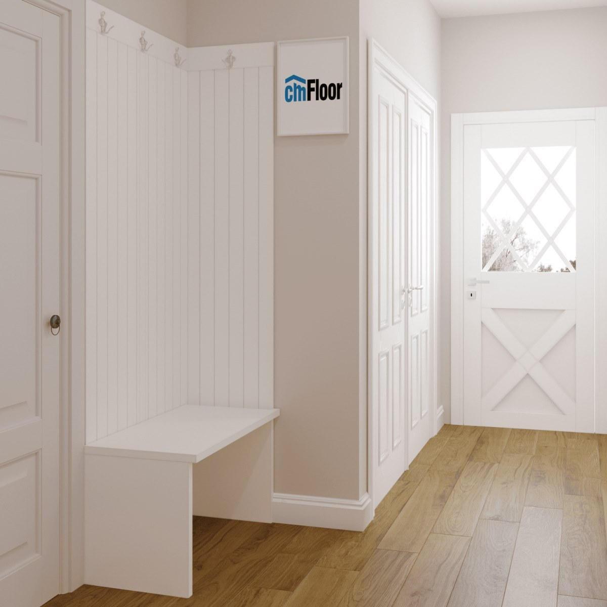 Виниловое напольное покрытие ScandiWood 04 Орех Американский (180*1220*5 мм) — купить в Березниках