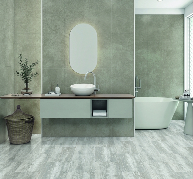 SPC ламинат "CronaFloor" Stone 4V Дублин (600*300*4 мм) — купить в Березниках