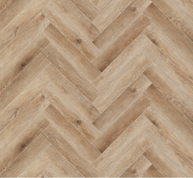 Виниловый ламинат SPC "Cronafloor" Herringbone Дуб Монпелье (640*128*4,5 мм) — купить в Березниках