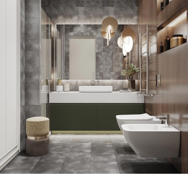 SPC ламинат "CronaFloor" Stone 4V Торнадо Дымчатый (600*300*4 мм) — купить в Березниках