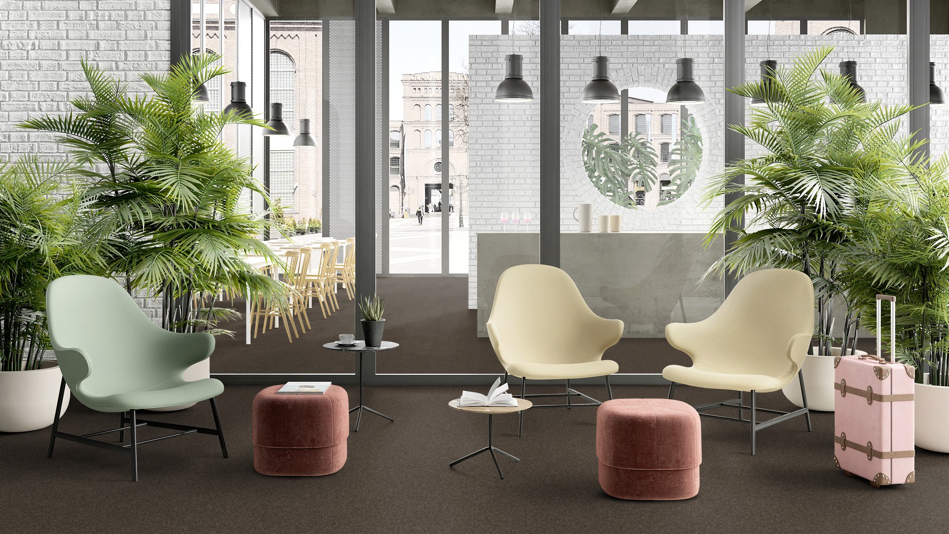 Ковровая плитка Medusa Tile 43 (500*500*5 мм) — купить в Березниках